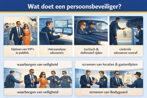 Wat doet een persoonsbeveiliger